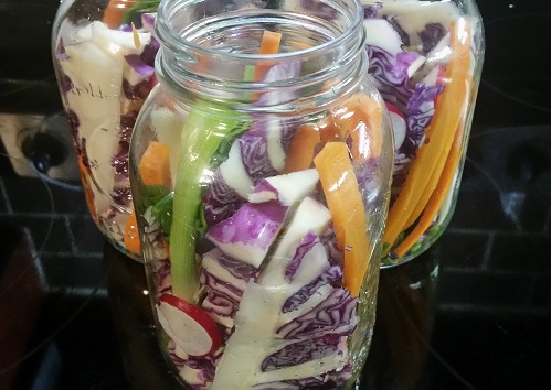 cabbage core pickles