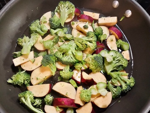 add chopped broccoli