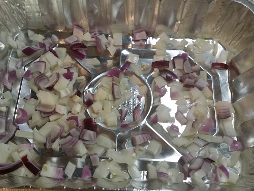 chop red onion