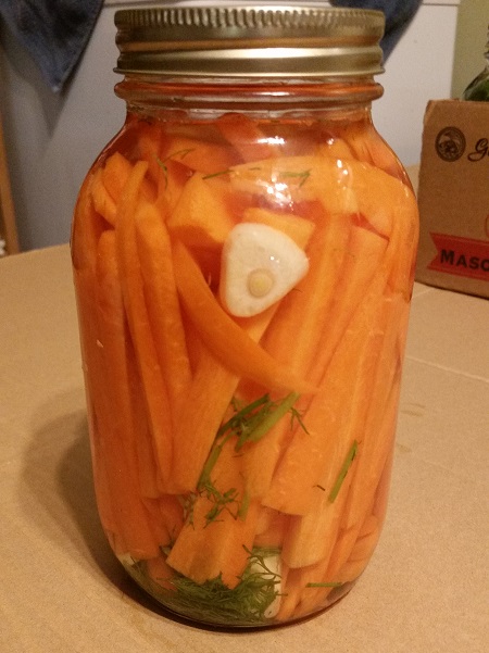 Fermented carrots