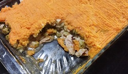 AIP Turkey leftovers shephard's pie