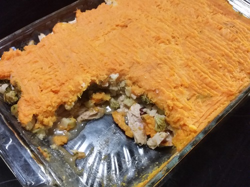 AIP Turkey Shepherd's Pie