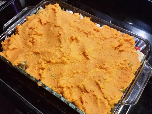 smooth out sweet potatoes