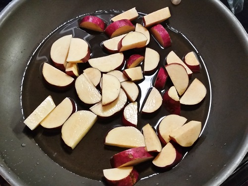 purple skinned sweet potatoes