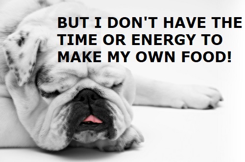 no time or energy to make food