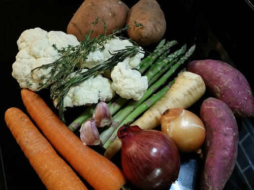 ingredients for AIP stew