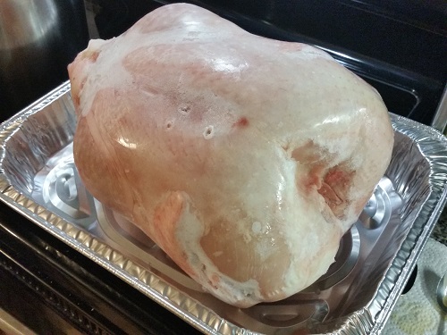 frozen turkey