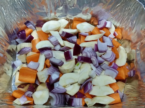 add chopped red onion