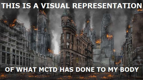visual representation of MCTD