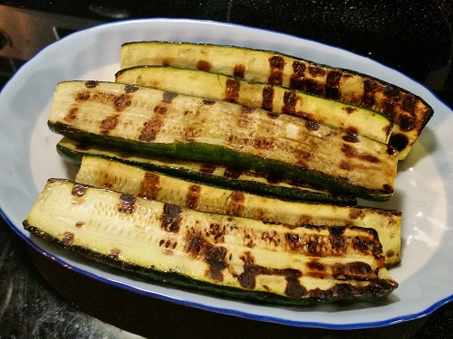 AIP grilled zucchini