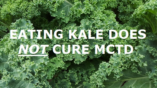 eating kale does not cure MCTD