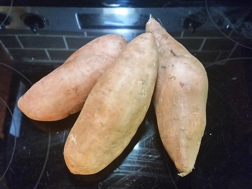 large sweet potatoes